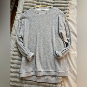 Aerie Light Gray Women's Crew Neck Sweater